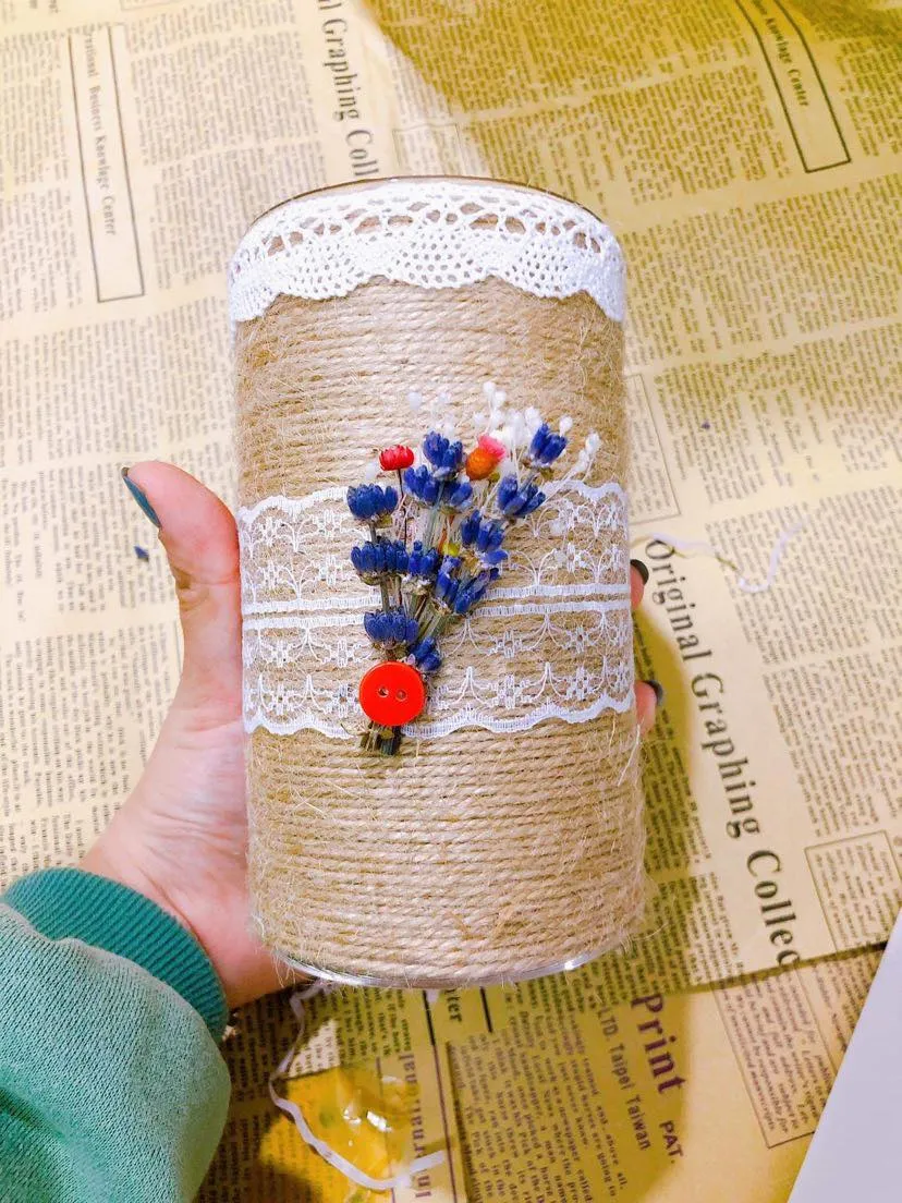 Lọ cắm hoa handmade